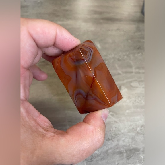 Carnelian Freeform Crystal - Picture 1 of 5